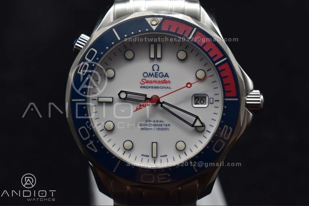 Premium Seamaster Diver 300M SS 