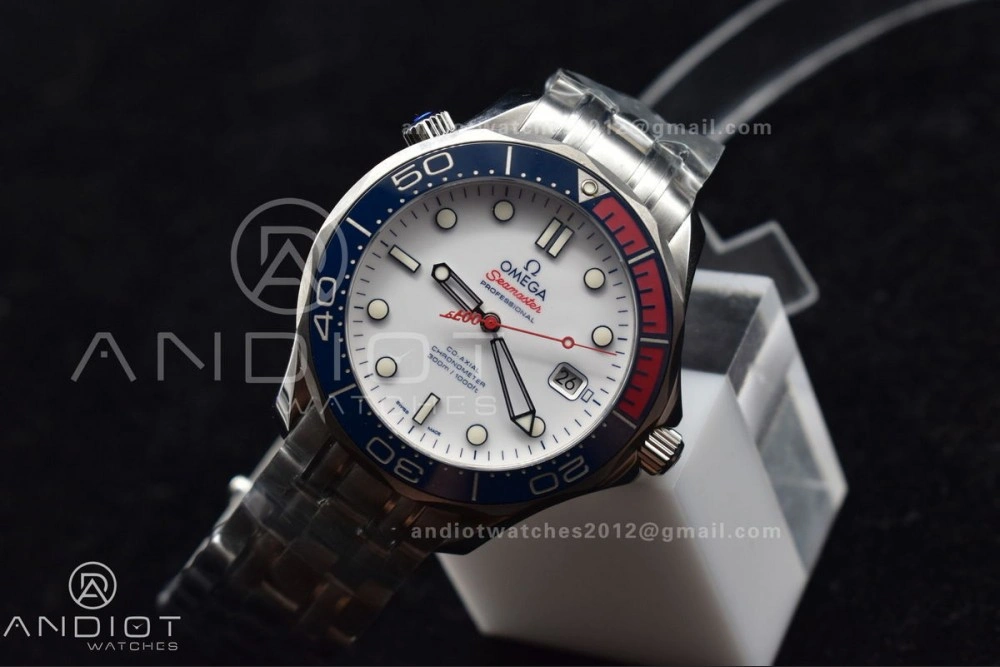 Premium Seamaster Diver 300M SS 