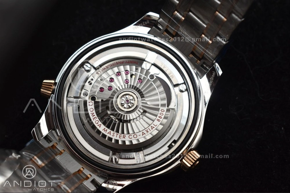 Trendsetting Seamaster Diver 300M SS RG VSF 1:1 Best Edition Black Ceramic Black Dial on SS Bracelet A 85