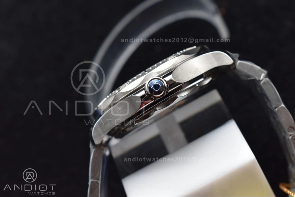 Comfortable Seamaster Diver 300M VSF 1:1 Best Edition Black Ceramic Black Dial On SS Bracelet A 1082
