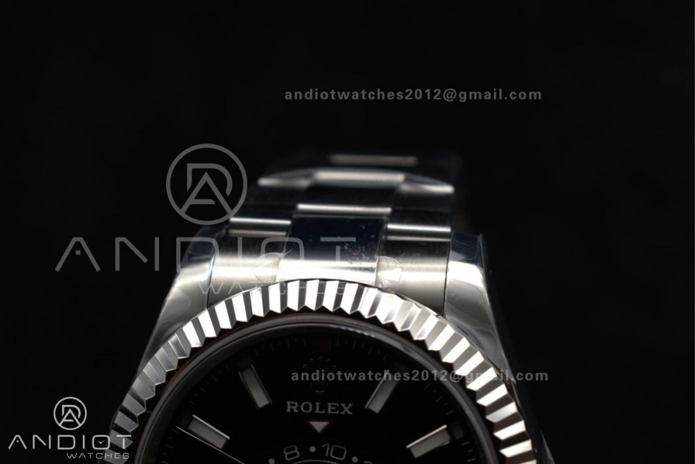 EasyCare Sky-Dweller 326934 904L SS ZF 1:1 Best Edition Black Dial on SS Bracelet A 1087