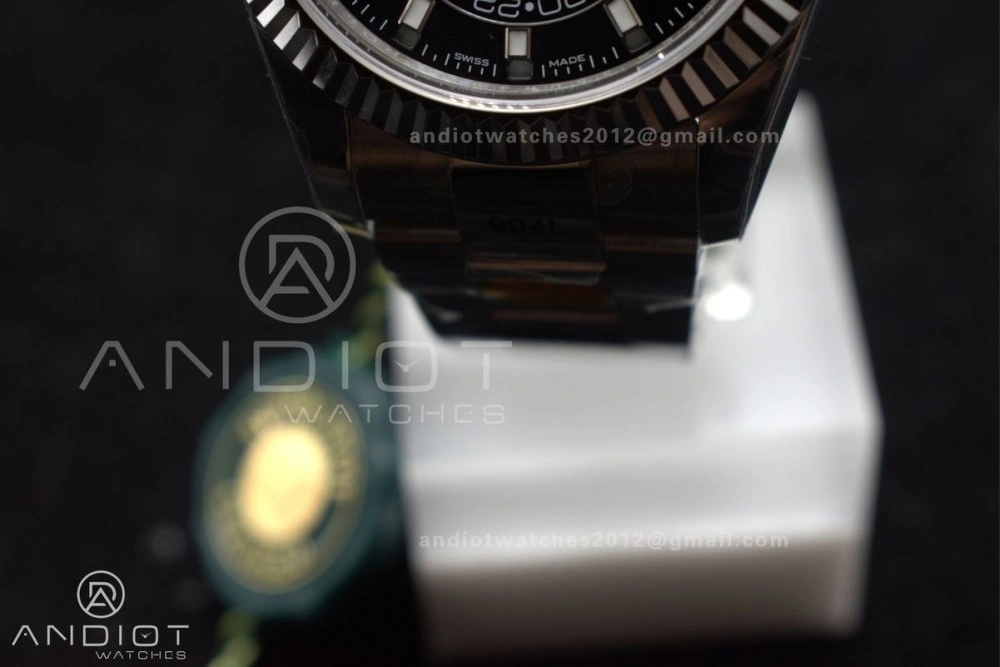 EasyCare Sky-Dweller 326934 904L SS ZF 1:1 Best Edition Black Dial on SS Bracelet A 1087