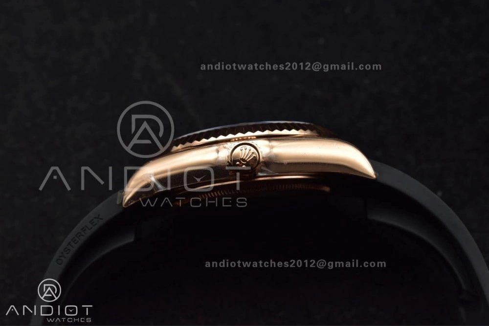 Sky-Dweller 336235 RG ZF 1:1 Best Edition Brown Dial on Oyster-flex Strap A23J (Gain Weight) Refined 1093