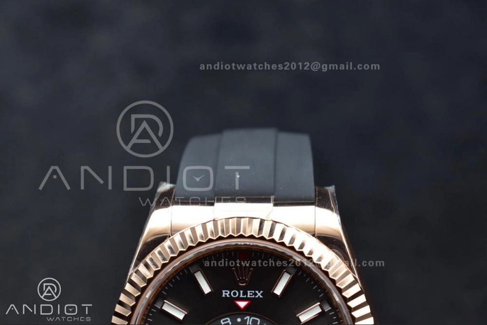 QuickDry Sky-Dweller 336235 RG ZF 1:1 Best Edition Grey Dial on Oyster-flex Strap A23J (Gain Weight) 1097