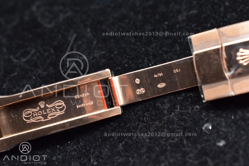 Sporty Skydweller RG Noob Best Edition Brown Dial on RG Bracelet A23J 1103