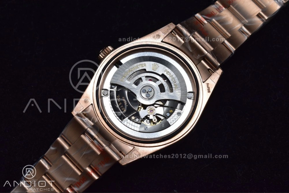 Sporty Skydweller RG Noob Best Edition Brown Dial on RG Bracelet A23J 1103