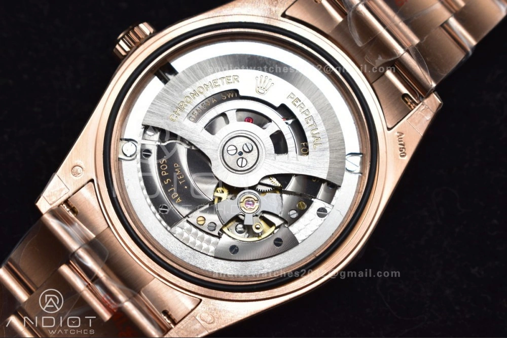 Sporty Skydweller RG Noob Best Edition Brown Dial on RG Bracelet A23J 1103
