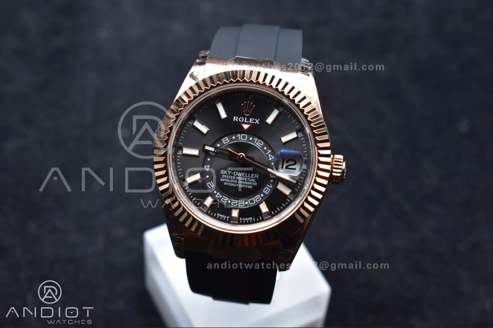 Skydweller RG Noob Best Edition Gray Dial on Oysterflex Strap A23J Thermal 1104