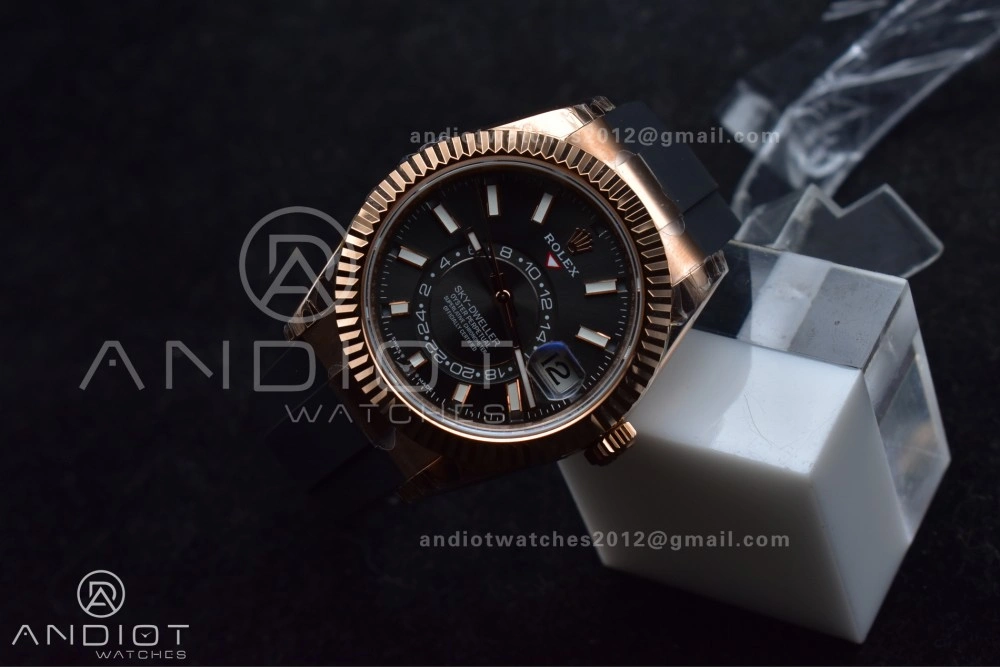 Skydweller RG Noob Best Edition Gray Dial on Oysterflex Strap A23J Thermal 1104