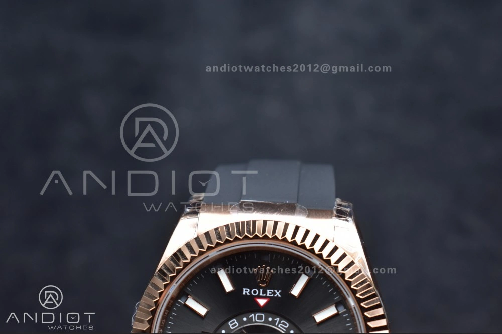 Skydweller RG Noob Best Edition Gray Dial on Oysterflex Strap A23J Thermal 1104
