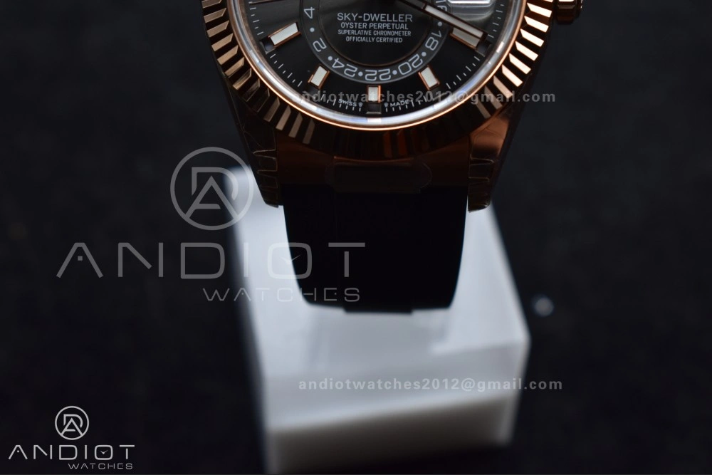 Skydweller RG Noob Best Edition Gray Dial on Oysterflex Strap A23J Thermal 1104