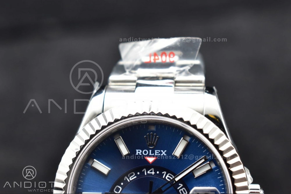 Skydweller SS TWF Best Edition Blue Dial on SS Bracelet A23J Cozy 1115