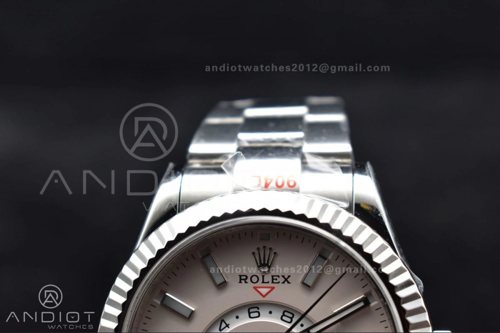 Skydweller SS TWF Best Edition White Dial on SS Bracelet BestValue 1123