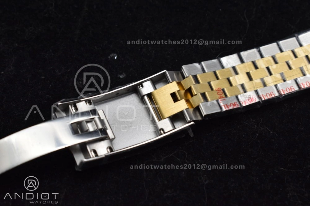 ComfortFit Skydweller SS YG Noob Best Edition White Dial On SS YG Bracelet A23J 1113