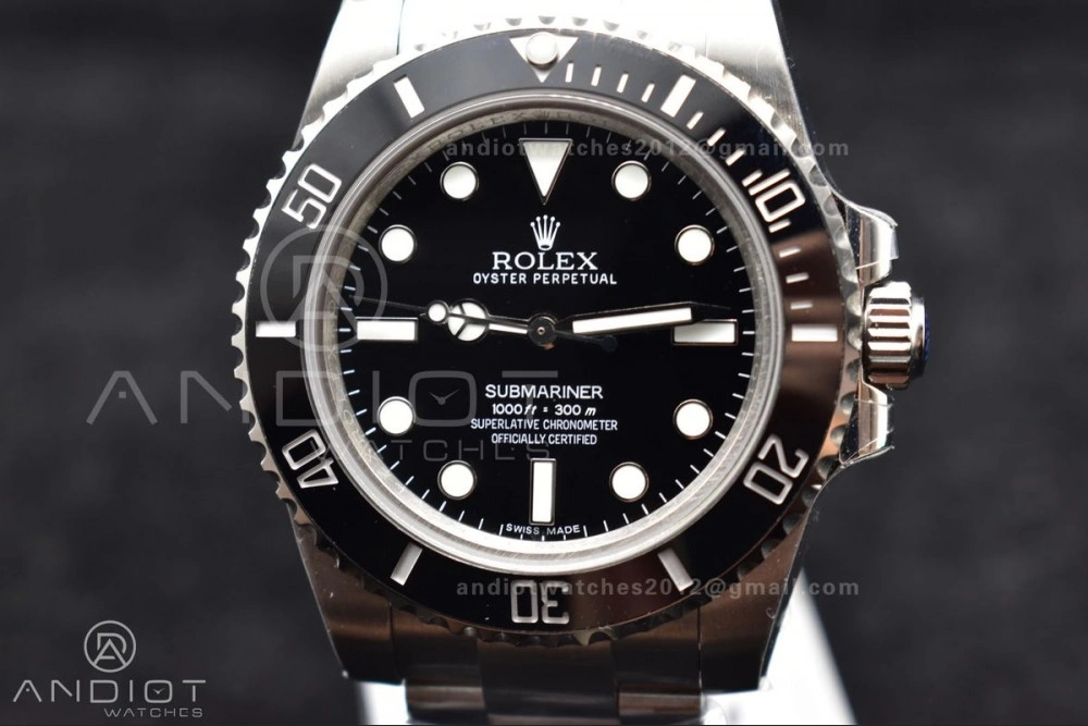 Original Submariner 114060 No Date BP Best Edition on SS Bracelet 1126