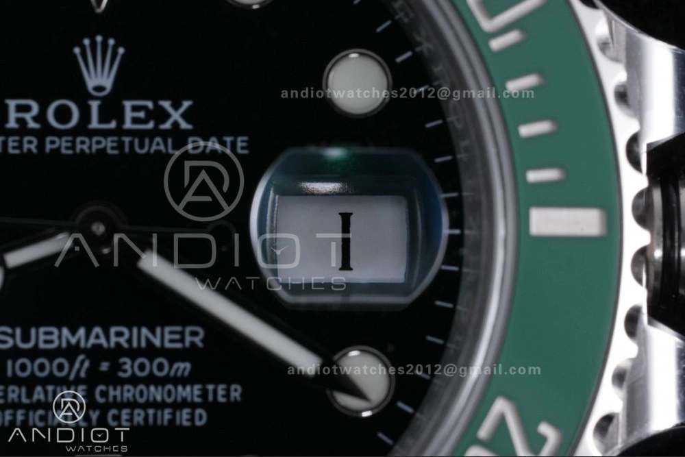 Resilient Submariner 116610 LV Green Ceramic 904L Steel VSF 1:1 Hulk Best Edition VS 1128