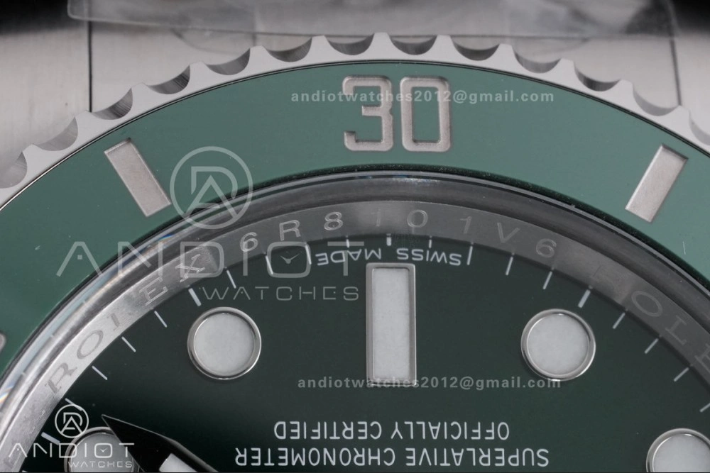 Affordable Submariner 116610 LV Green Ceramic Clean 904L 1:1 Hulk Best Edition On SS Bracelet SA 1125