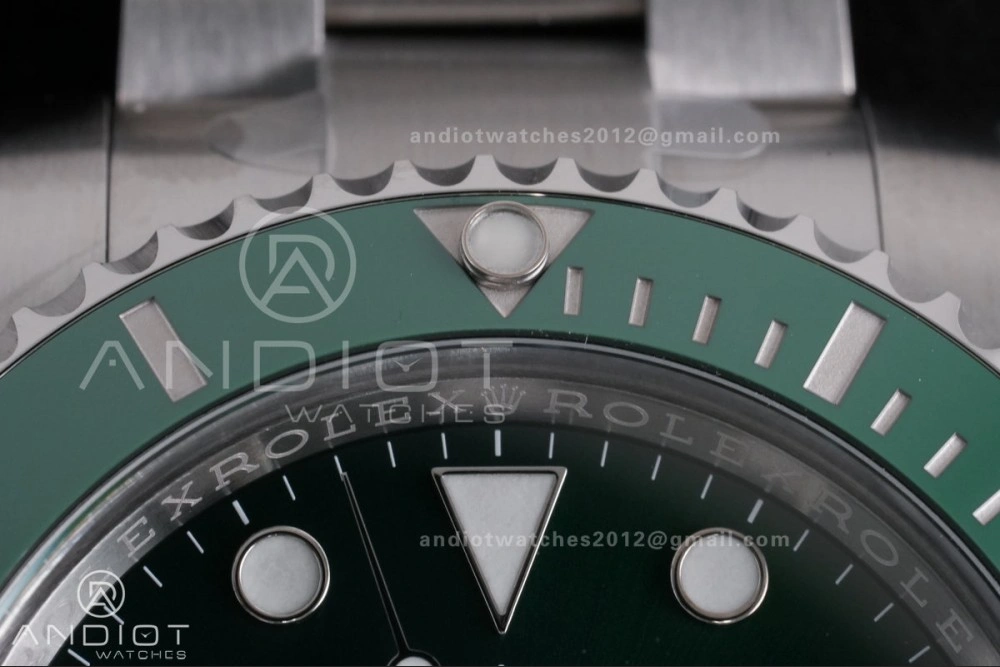Affordable Submariner 116610 LV Green Ceramic Clean 904L 1:1 Hulk Best Edition On SS Bracelet SA 1125