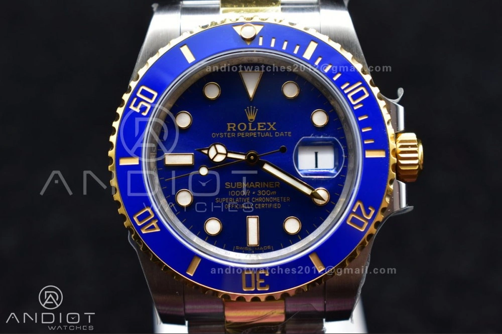 OdorResistant Submariner 116613 LB Blue Ceramic SS YG 904L Steel King 1:1 Best Edition 1129