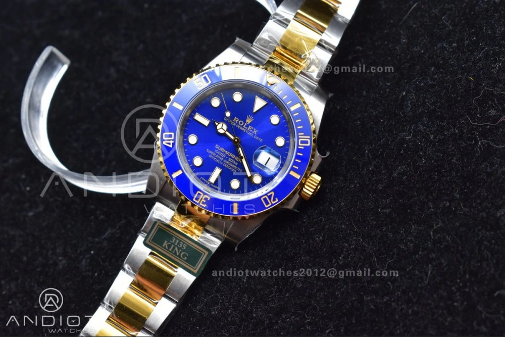 OdorResistant Submariner 116613 LB Blue Ceramic SS YG 904L Steel King 1:1 Best Edition 1129