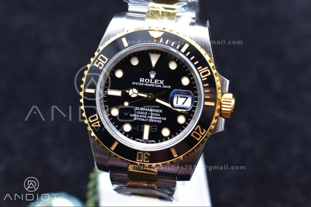 Cozy Submariner 116613 LN SS YG Black Ceramic 904L Steel King1:1 Best Edition 1131