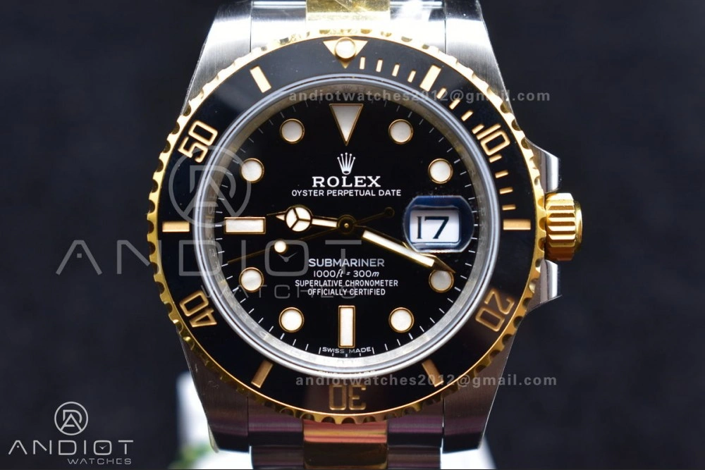 Cozy Submariner 116613 LN SS YG Black Ceramic 904L Steel King1:1 Best Edition 1131