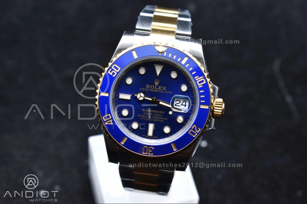Modern Submariner 116613LB Blue Ceramic 904L Steel YG VSF 1:1 Best Edition Blue Dial VS 1132