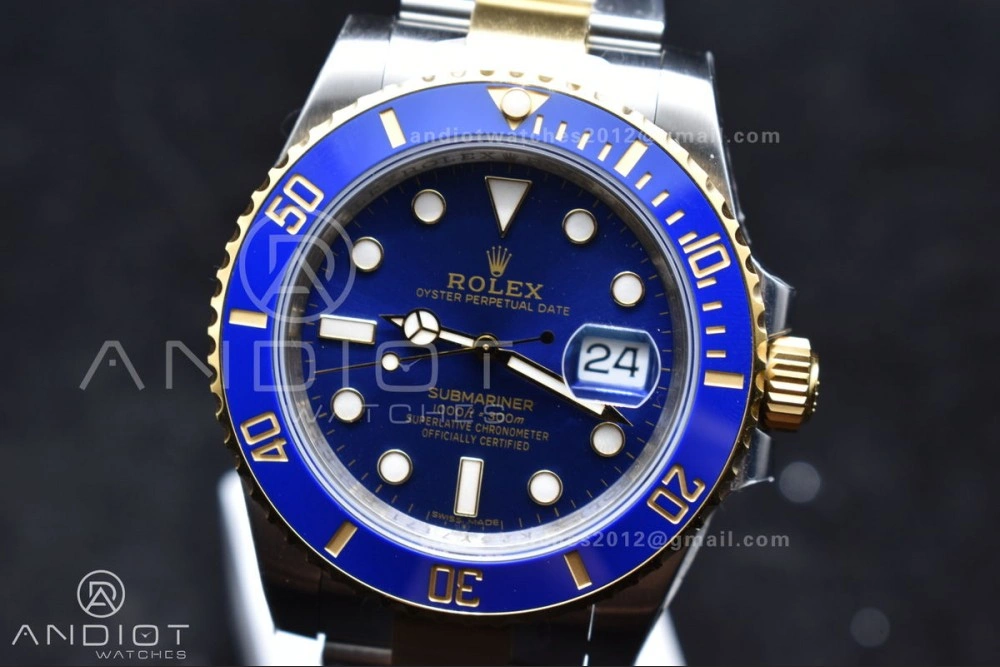 Modern Submariner 116613LB Blue Ceramic 904L Steel YG VSF 1:1 Best Edition Blue Dial VS 1132