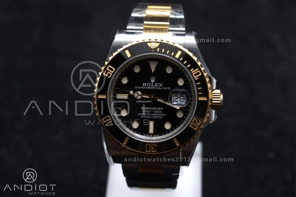 Submariner 126613 LN SS YG Black Ceramic 904L Steel Clean 1:1 Best Edition VR SoftTouch 1135