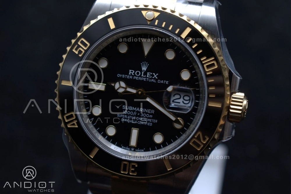 Submariner 126613 LN SS YG Black Ceramic 904L Steel Clean 1:1 Best Edition VR SoftTouch 1135