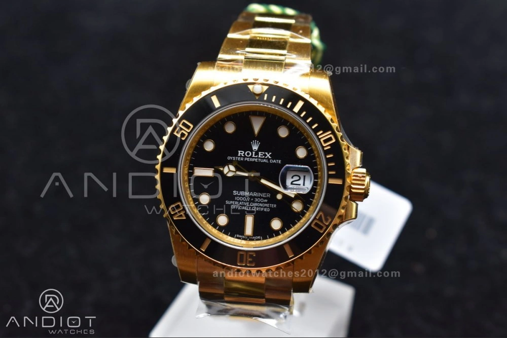 Submariner 126618 LN YG Black Ceramic 904L Steel VSF 1:1 Best Edition VS Attractive 1138