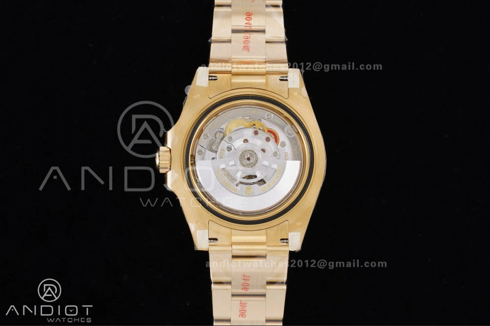 Submariner 126618 LN YG Clean 1:1 Best Edition Black Dial On YG Bracelet SH Functional 1141