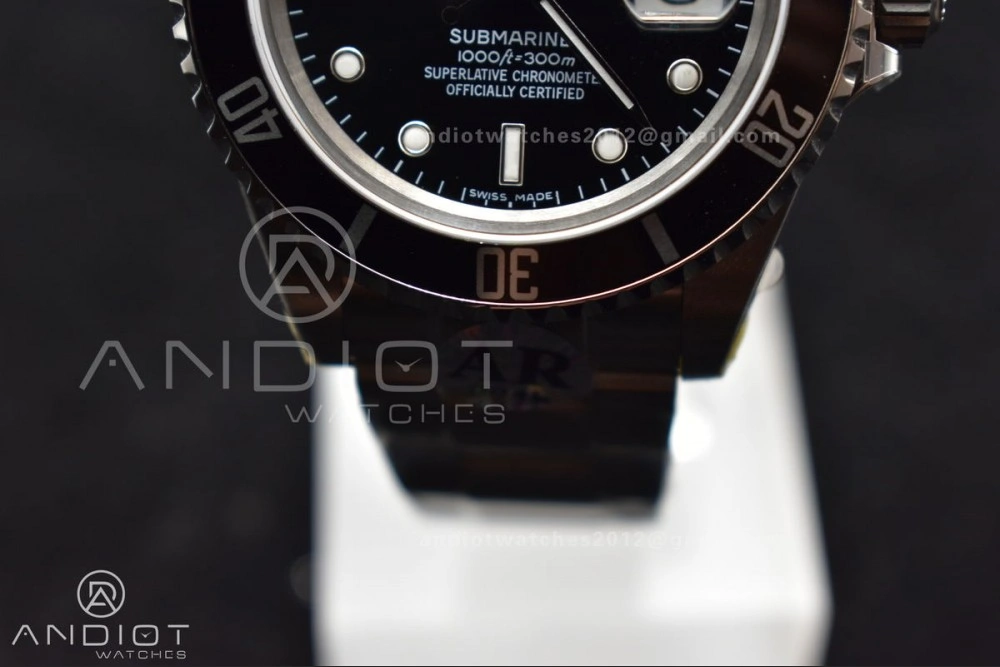 Submariner 16610 LN Black 904L Steel ARF1:1 Best Edition on SS Bracelet SH3135 V Reliable 1136