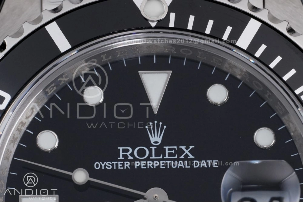 Submariner 16610 LN Black 904L Steel TMF 1:1 Best Edition on SS Bracelet SH EasyMatch 1139