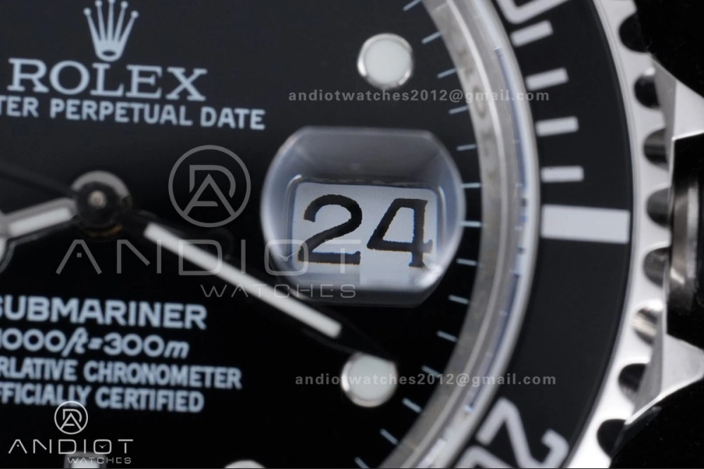 Submariner 16610 LN Black 904L Steel TMF 1:1 Best Edition on SS Bracelet SH EasyMatch 1139