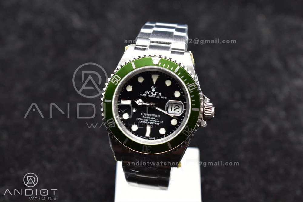 Seasonal Submariner 16610 LV Green 904L Steel ARF1:1 Best Edition on SS Bracelet SH3135 V 1140