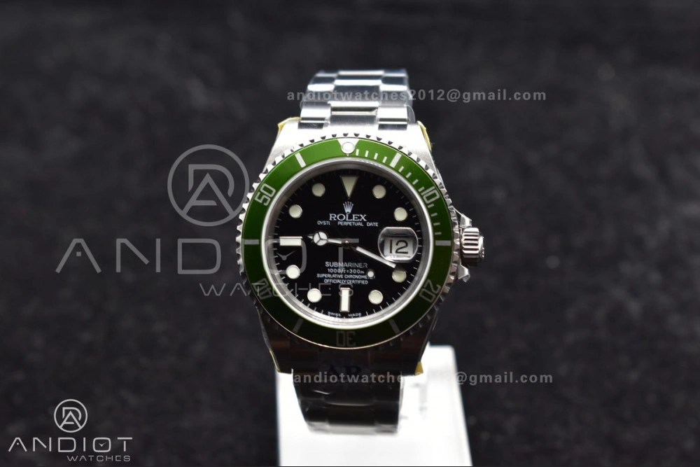 Seasonal Submariner 16610 LV Green 904L Steel ARF1:1 Best Edition on SS Bracelet SH3135 V 1140