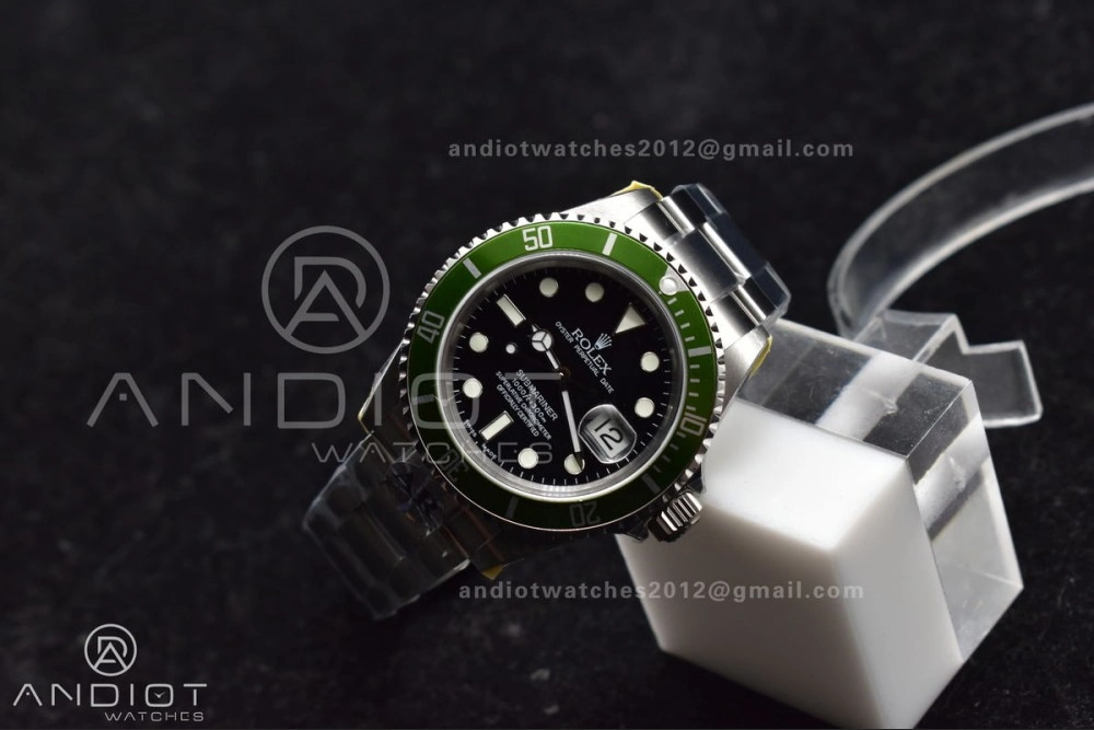Seasonal Submariner 16610 LV Green 904L Steel ARF1:1 Best Edition on SS Bracelet SH3135 V 1140
