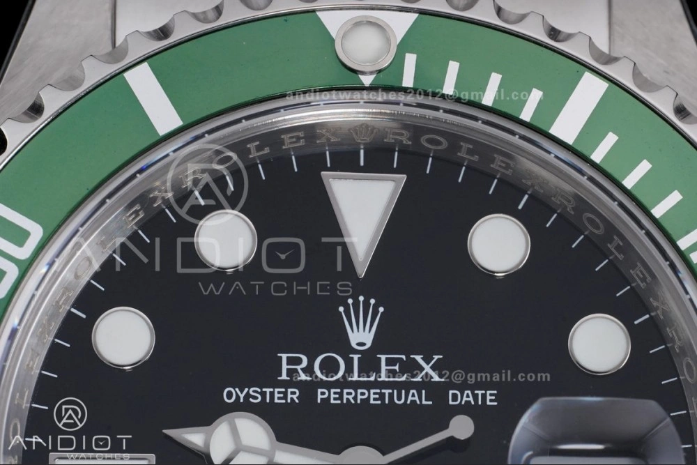 Submariner 16610 LV Green 904L Steel TMF 1:1 Kermit Best Edition on SS Bracelet SH GoodFit 1142