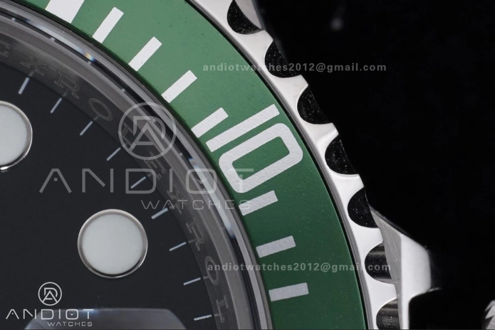 Submariner 16610 LV Green 904L Steel TMF 1:1 Kermit Best Edition on SS Bracelet SH GoodFit 1142