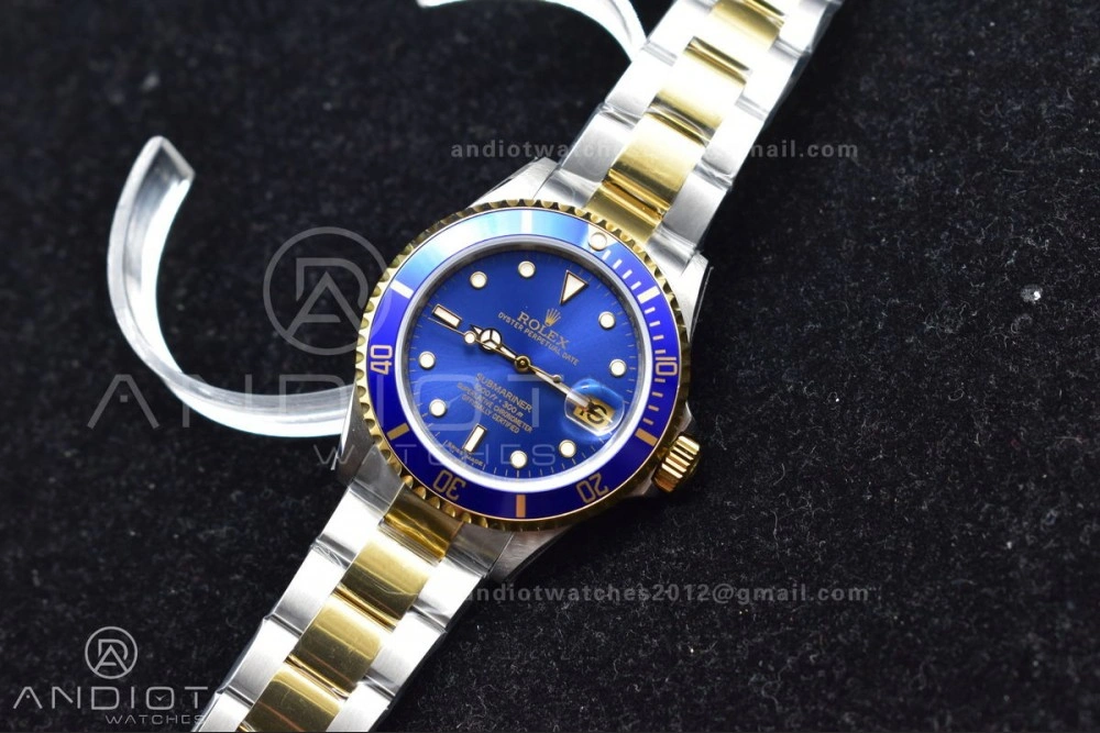 Submariner 16613 Vintage Bluesy BPF Best Edition On SS Bracelet Colorful 1152