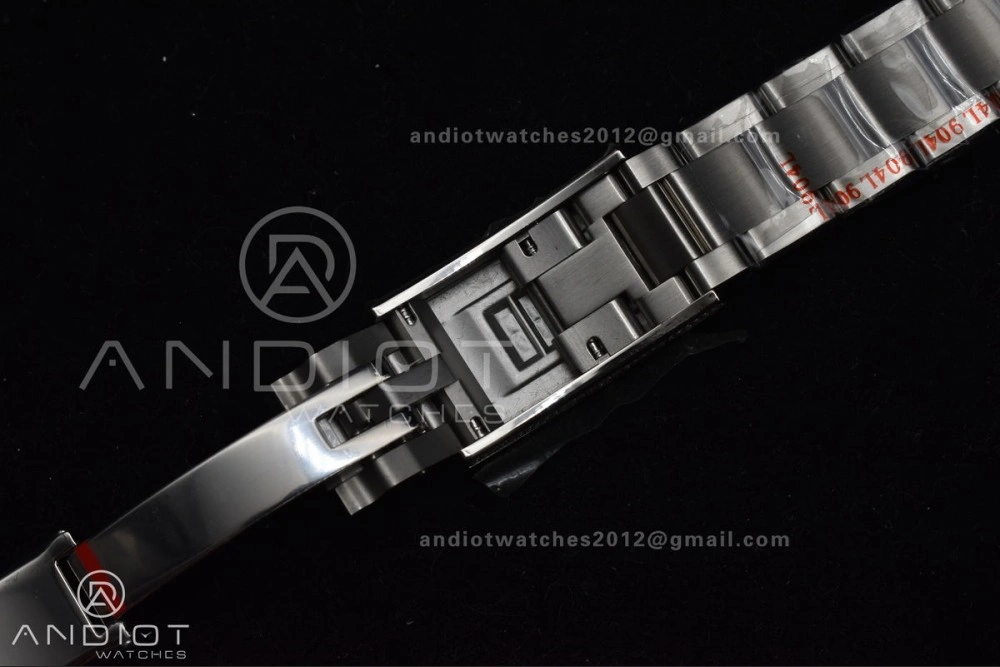 Submariner 40mm Full Diamonds SS AMGF Best Edition Blue Dial On Bracelet On VR Refined 1149