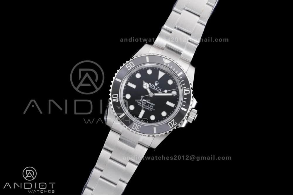 EasyMatch Submariner 41mm 124060 No Date Black Ceramic 904L Steel VSF 1:1 Best Edition VS 1151