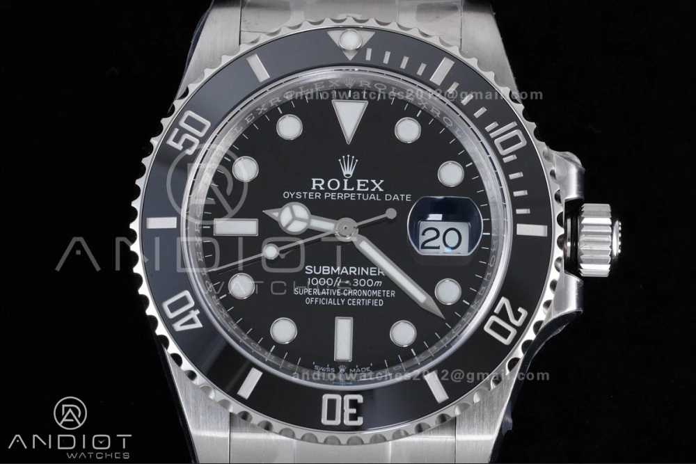Submariner 41mm VSF 126610LN The Youth Version Black Ceramic 904L Steel A FashionForward 1148