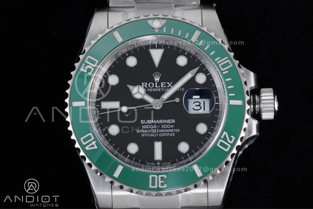 Submariner 41mm VSF Starbucks 126610LV The Youth Version Green Ceramic 904L Steel A Original 1155