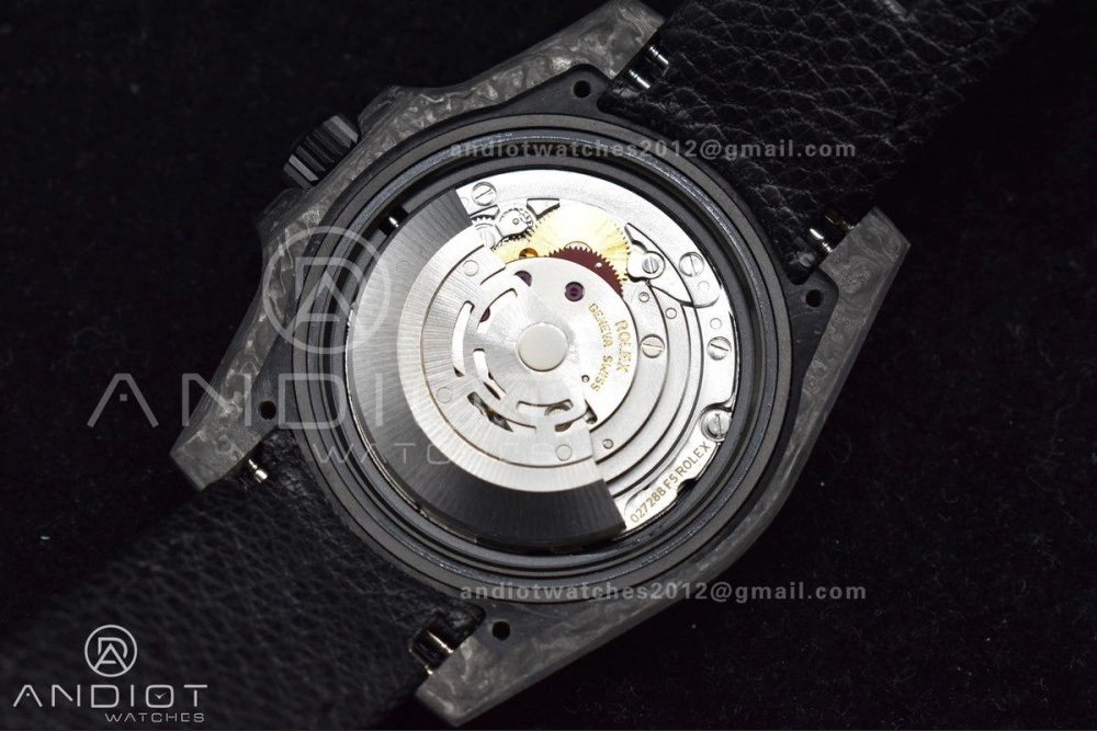 Submariner DIW Carbon VSF 1:1 Best Edition Black Red Dial on Black Nylon Strap VS SunProtective 474