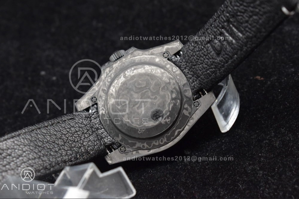 HighQuality Submariner DIW DLC Sandblasted VSF 1:1 Best Edition Black Blue Dial on DLC Bracelet VS 466