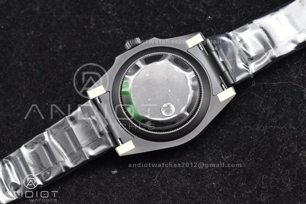 Submariner DIW DLC Sandblasted VSF 1:1 Best Edition Black Blue Dial on DLC Bracelet VS Affordable 1157