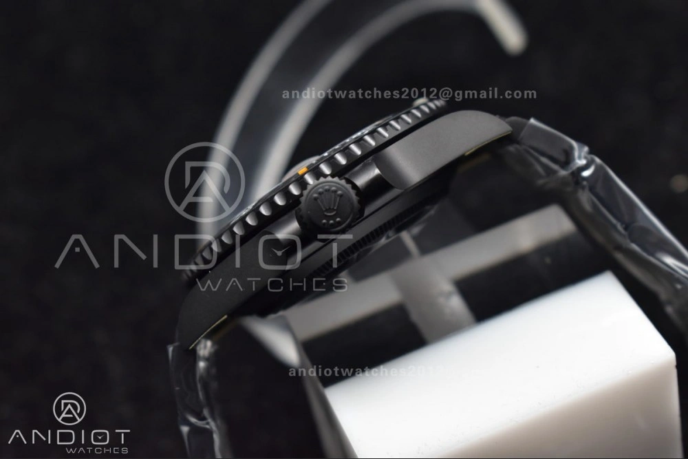 Submariner DIW DLC VSF 1:1 Best Edition Black Orange Dial on DLC Bracelet VS Upgraded 470