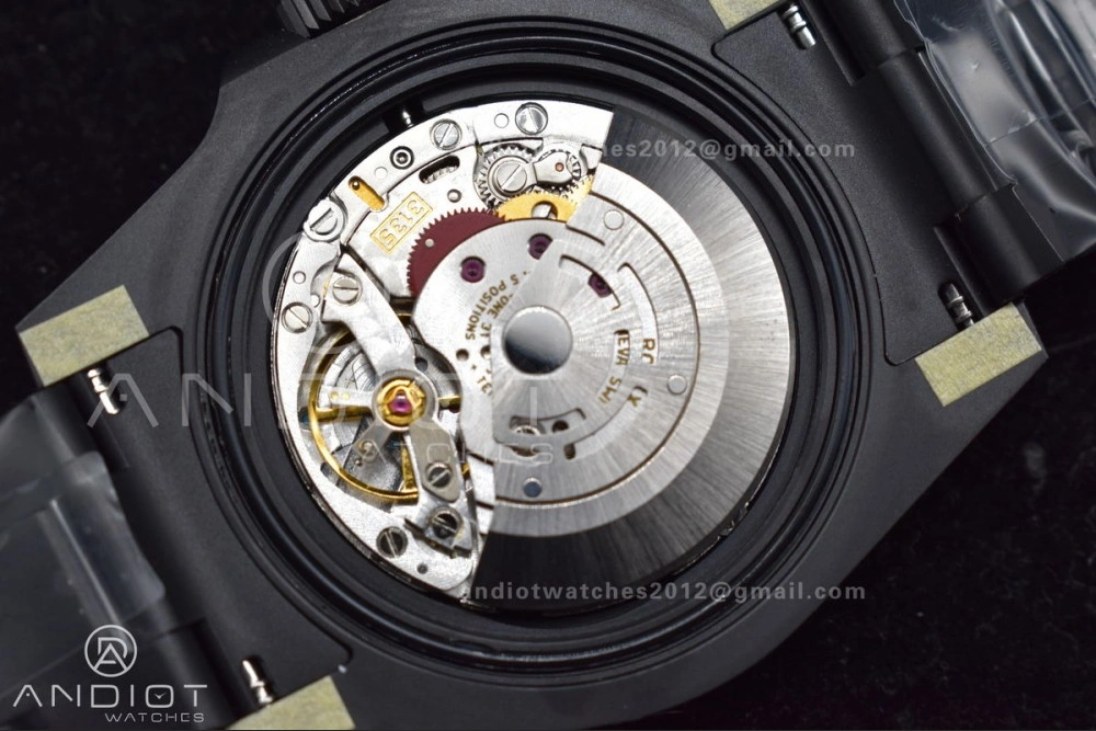 Submariner DIW DLC VSF 1:1 Best Edition Black Yellow Dial on DLC Bracelet VS Bold 476